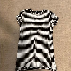 Forever 21 stripes tee shirt dress